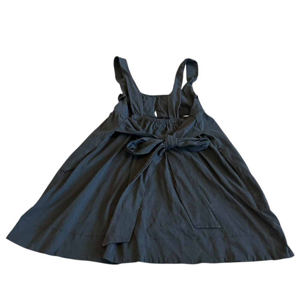 Free People Beach Valley Mini Dress Back Tie Sleeveless Mini 100% Cotton Size XS - Picture 8 of 13